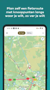Fietsknooppunt screenshot