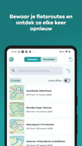 Fietsknooppunt screenshot