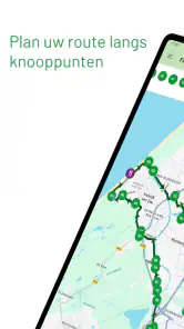 Fietsroutenetwerk screenshot
