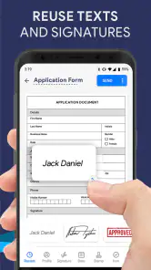 Fill and Sign Easy PDF Editor screenshot