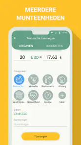 Financieel kosten manager screenshot