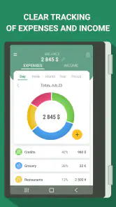 Financieel kosten manager screenshot