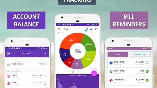 FinArt: AI Expense Tracker screenshot