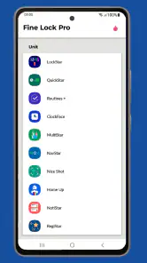 Fine Lock (only for Samsung) screenshot