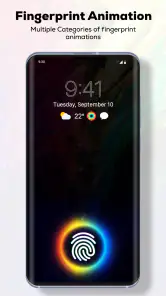 Fingerprint Live Animation App screenshot