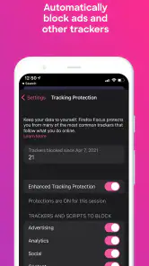 Firefox Focus Browser screenshot
