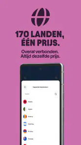 Firsty: eSIM & Mobiele Data screenshot