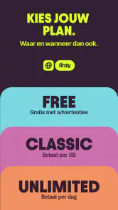 Firsty: eSIM & Mobiele Data screenshot