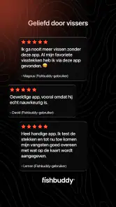 Fishbuddy:Vissen & Waterkaart screenshot