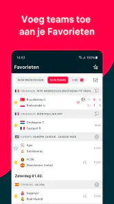 Flashscore: Live Uitslagen screenshot