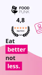 Foodpunk - dein Ernährungsplan screenshot