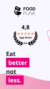 Foodpunk - dein Ernährungsplan screenshot