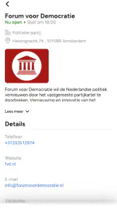 Forum voor Democratie | FVD screenshot