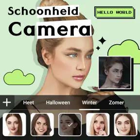 Foto-editor - Gezichtsmake-up screenshot