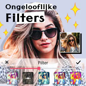 Foto-editor - Gezichtsmake-up screenshot
