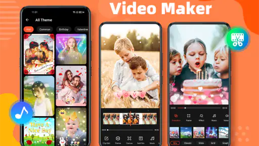 Foto-videomaker met muziek screenshot