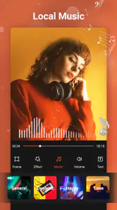 Foto-videomaker met muziek screenshot