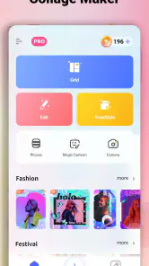 Fotocollagemaker, PIP-raster screenshot