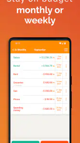 Fudget: Monthly Budget Planner screenshot