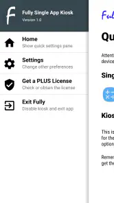 Fully Single App Kiosk screenshot