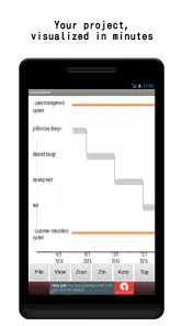 Gantt Chart – WBS Planner screenshot