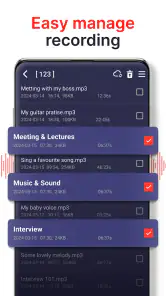 geluidsrecorder screenshot