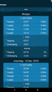 Getijden in de buurt screenshot