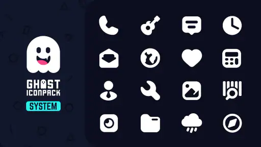Ghost IconPack screenshot