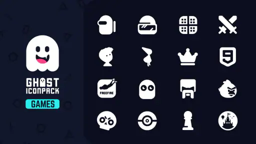 Ghost IconPack screenshot