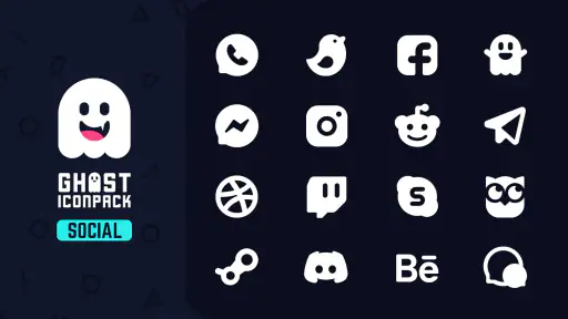 Ghost IconPack screenshot