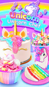 Girl Games: Unicorn Cooking screenshot