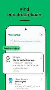 Glassdoor | Banen & salarissen screenshot