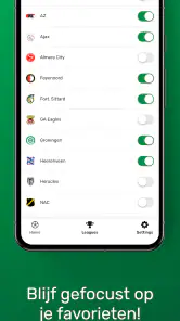 GoalAlert - Voetbal Scores screenshot