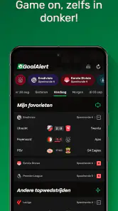 GoalAlert - Voetbal Scores screenshot