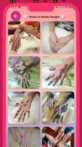 Gol Tikki Mehndi Design Simple screenshot