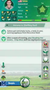 Golf Rising Star : Career Sim screenshot