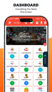 GoLibrary Library Manager App screenshot