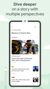 Google Nieuws screenshot