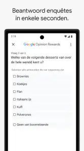 Google Opinion Rewards screenshot