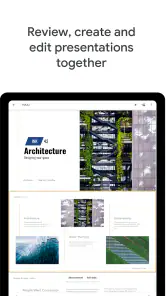 Google Presentaties screenshot