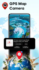 GPS Camera Map & Geotag Photos screenshot