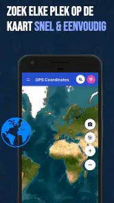 GPS Coördinaten Tracker screenshot