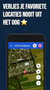 GPS Coördinaten Tracker screenshot