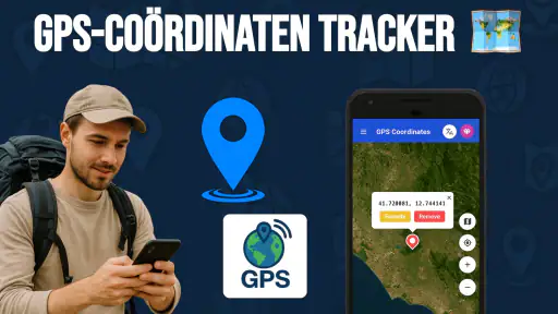 GPS Coördinaten Tracker screenshot