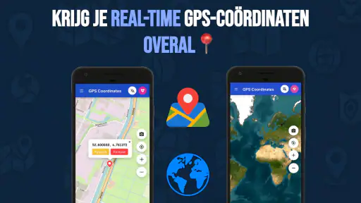 GPS Coördinaten Tracker screenshot
