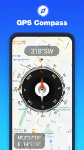 GPS-kaarten navigatie screenshot