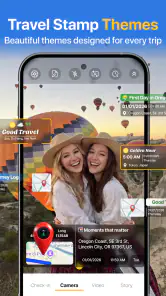 GPS Map Travel Camera screenshot