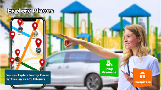 GPS Map Voice Navigation Route screenshot