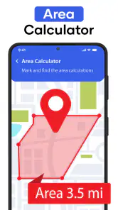 GPS Navigatie & Kaart Richting screenshot