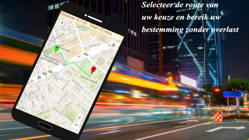 GPS Navigatie Routeplanner screenshot